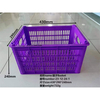 Large Plastic Basket Mould (Purple)